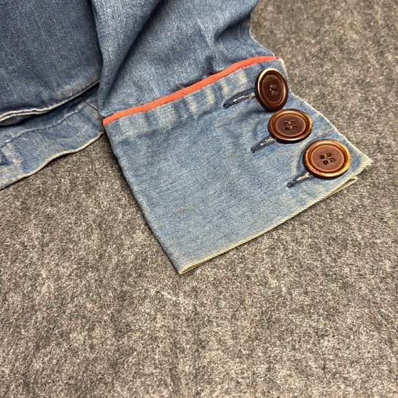 Marc Jacobs Blue Jean Jacket Double-Breasted - Picture 5 of 10